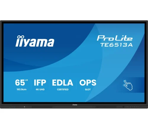 Monitor interaktywny iiyama 65" TE6513A-B1AG 4K