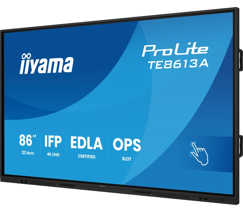 Monitor interaktywny iiyama 86" TE8613A-B1AG 4K