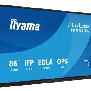 Monitor interaktywny iiyama 86" TE8613A-B1AG 4K