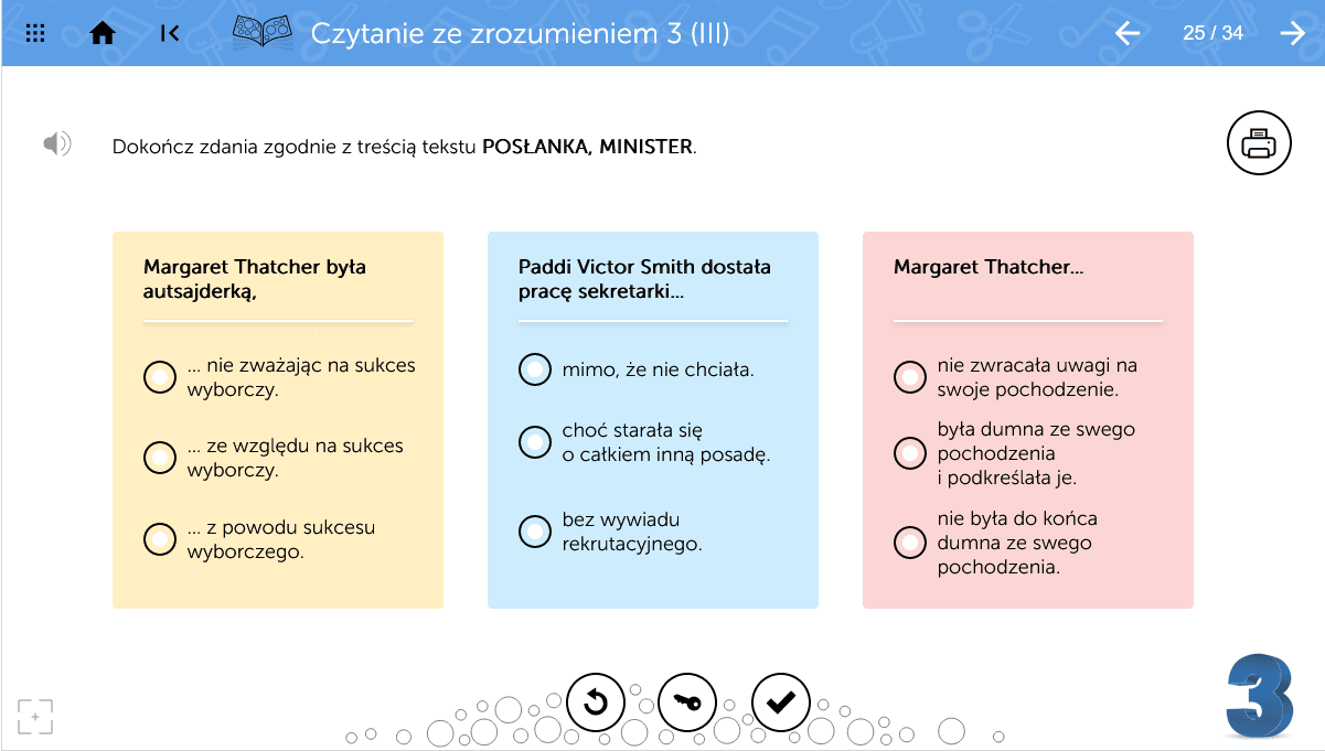 Przykładowe polecenia i zadania interaktywne