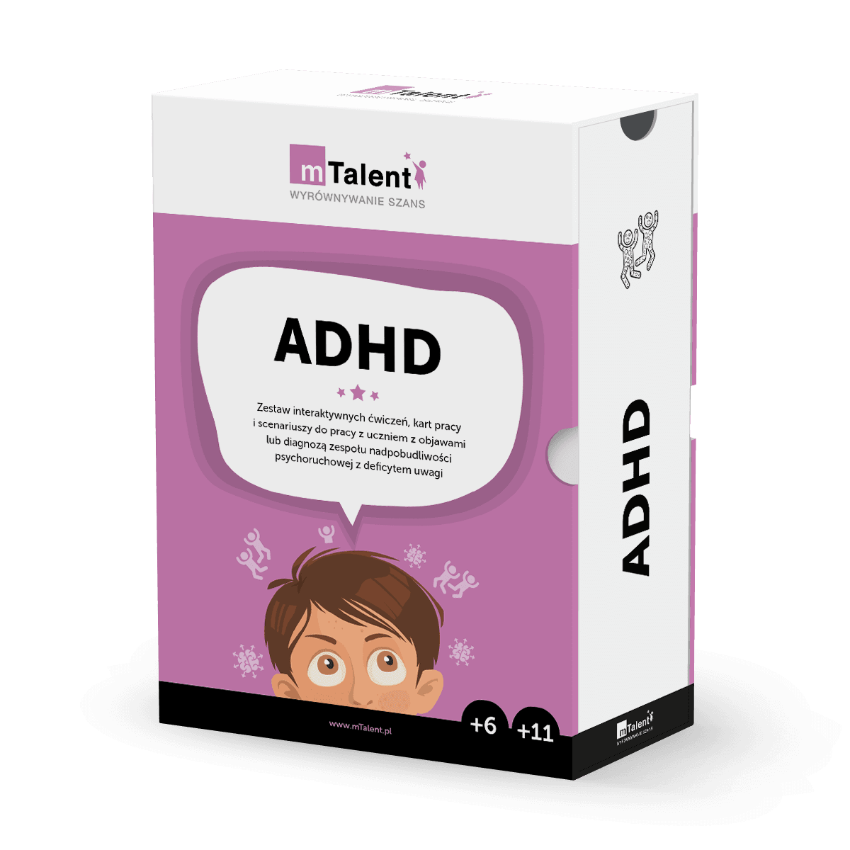 mTalent ADHD – wizualizacja pudełka