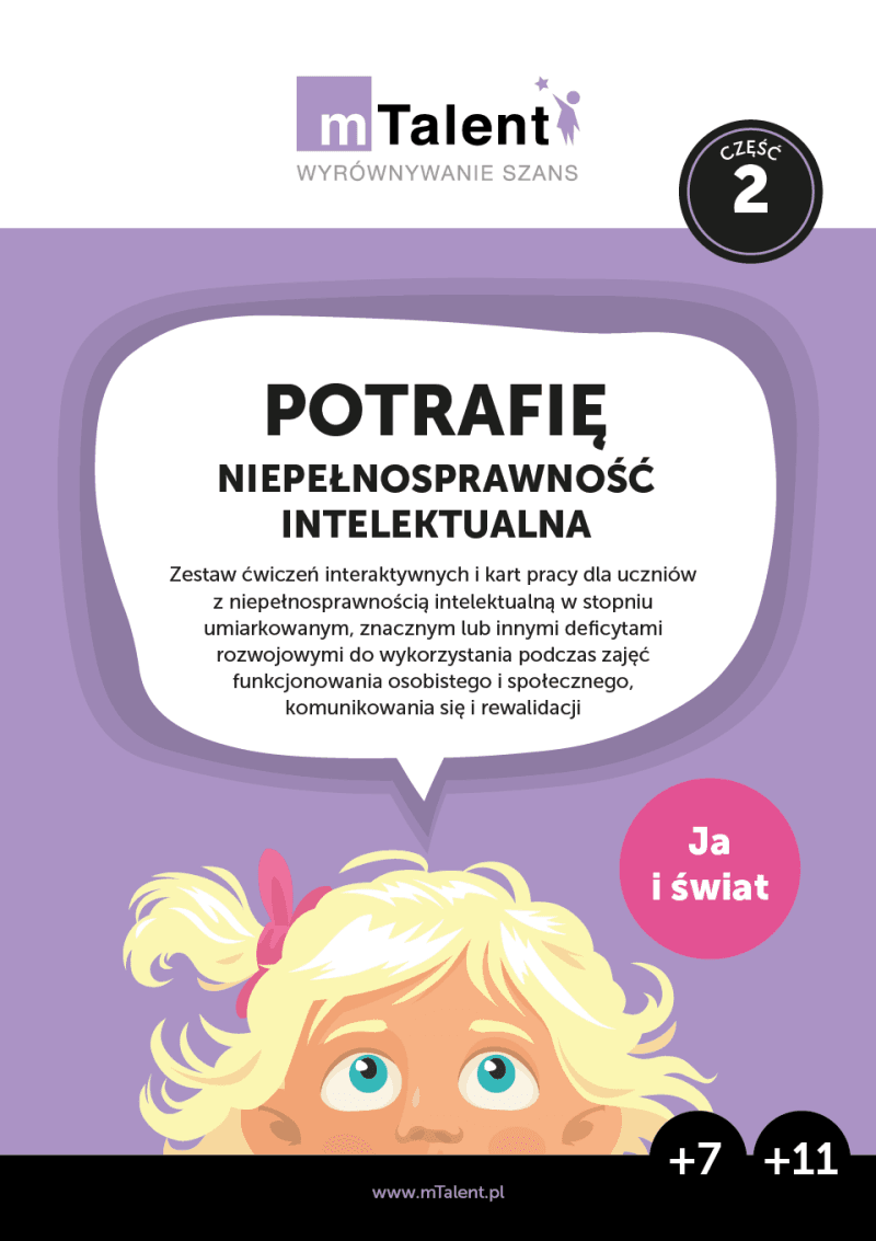 mTalent_Potrafie_Niepelnosprawnosc_intelektualna_2_front mTalent Potrafię. Niepełnosprawność intelektualna cz. 2