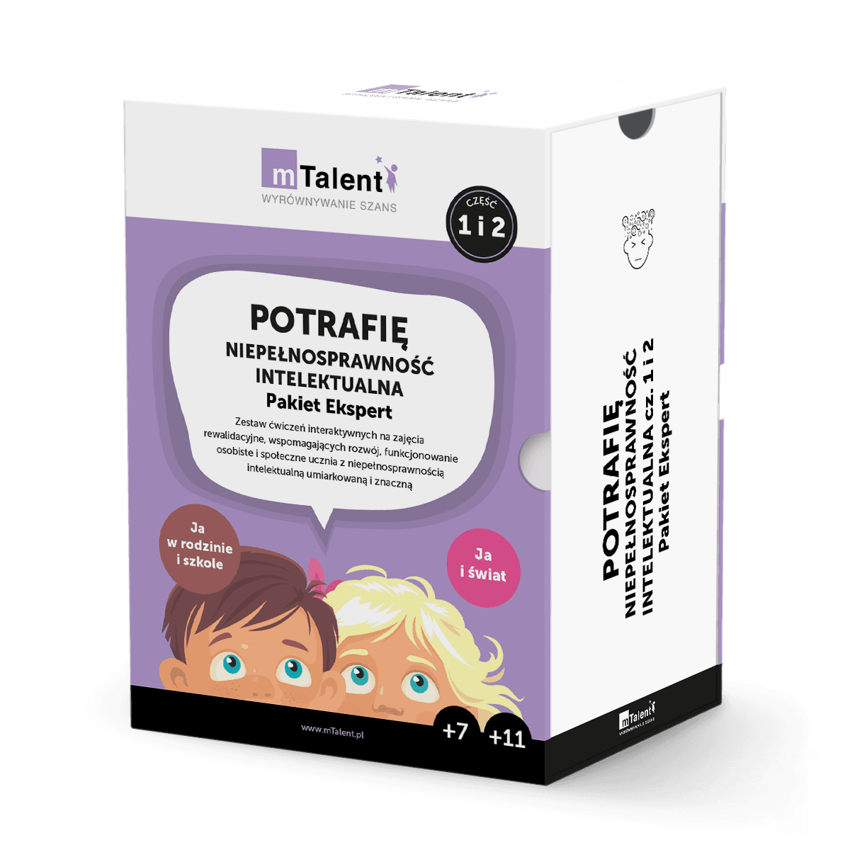 mTalent Potrafię – Pakiet Ekspert (cz. 1 i 2) – wizualizacja zestawu
