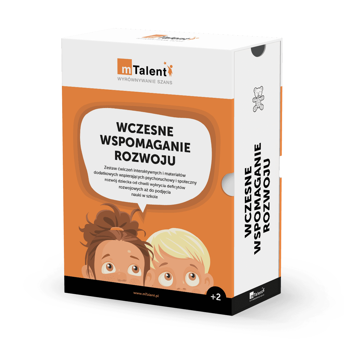 mTalent Wczesne wspomaganie rozwoju 2 mTalent Wczesne wspomaganie rozwoju – wizualizacja pudełka