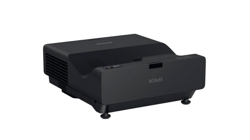 Epson EB-775F Projektor ultrakrótkiego rzutu 4100 ANSI lumenów 3LCD 1080p (1920x1080) Czarny