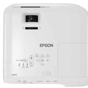 Epson EB-X49 projektor danych Projektor pulpitowy 3600 ANSI lumenów 3LCD XGA (1024x768) Biały