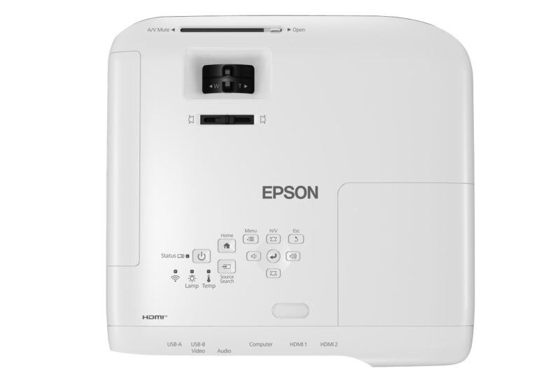 Epson EB-X49 projektor danych Projektor pulpitowy 3600 ANSI lumenów 3LCD XGA (1024x768) Biały