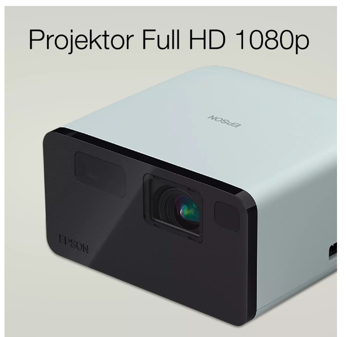 Projektor mini laser EF-21W FHD/1000L/5m:1/2.3kg zielony