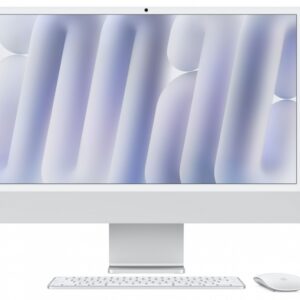 iMac 24 cale: M4 10/10, 16GB, 512GB SSD - Srebrny