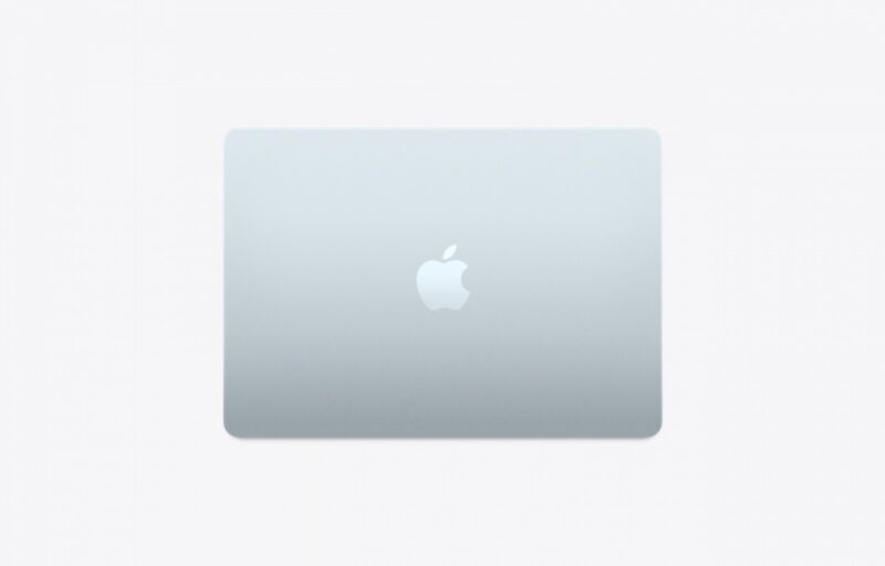 MacBook Air 13.6 cala: M4 10/10, 24GB, 256GB SSD, 70W - Błękitny