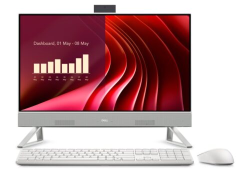 Komputer Dell 24 All-in-One EC24250 Win11Pro  CORE 7-150U/16GB/1TB/23.8 FHD Touch/Intel Graphics/Cam/WLAN + BT/Backlit Kb/3Y ProSupport