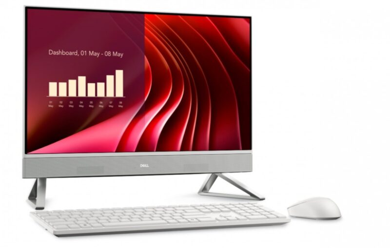 Komputer Dell 24 All-in-One EC24250 Win11Pro  CORE 7-150U/16GB/1TB/23.8 FHD Touch/Intel Graphics/Cam/WLAN + BT/Backlit Kb/3Y ProSupport