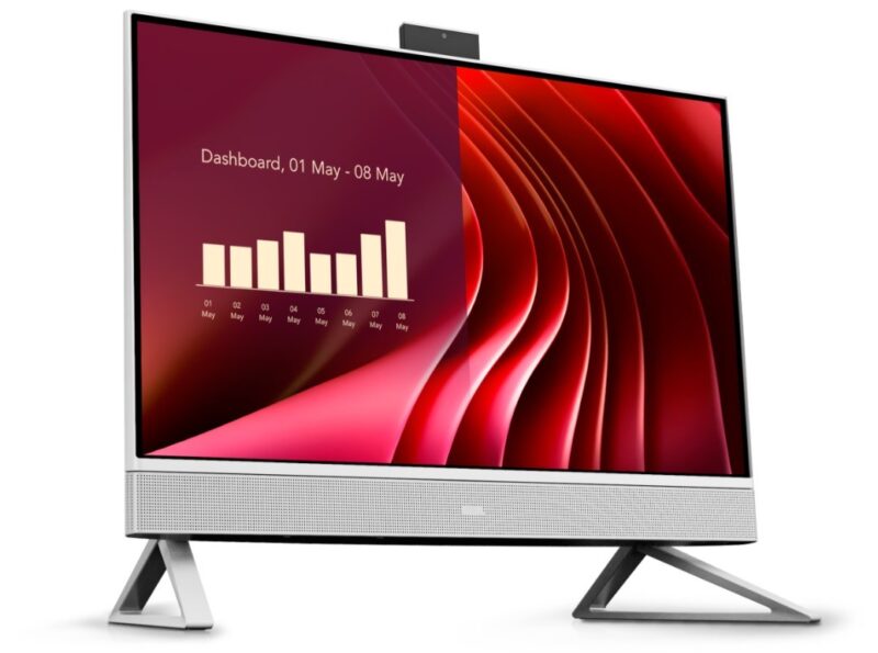 Komputer Dell 24 All-in-One EC24250 Win11Pro  CORE 7-150U/16GB/1TB/23.8 FHD Touch/Intel Graphics/Cam/WLAN + BT/Backlit Kb/3Y ProSupport