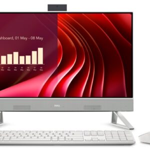 Komputer Dell 24 All-in-One EC24250 Win11Pro CORE 7-150U/16GB/1TB/23.8 FHD/Intel Graphics/Cam/WLAN + BT/Backlit Kb/ 3Y ProSupport