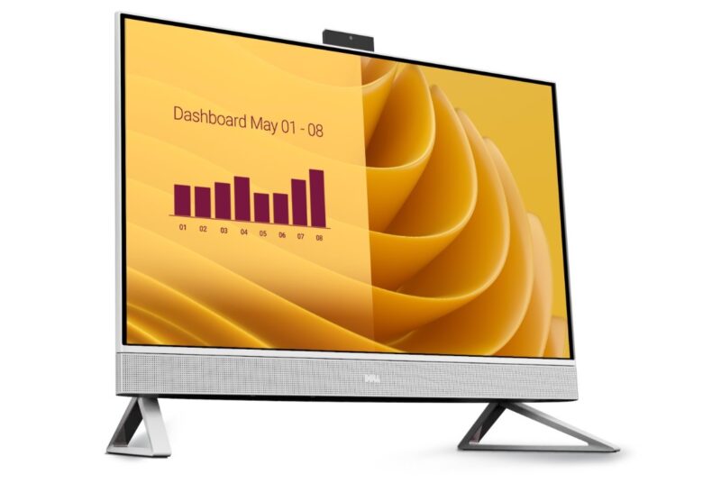 Komputer Dell 27 All-in-One EC27250 Win11Pro CORE 7-150U/32GB/1TB/27.0 FHD Touch/Intel Graphics/Cam/WLAN + BT/Backlit Kb/3Y ProSupport