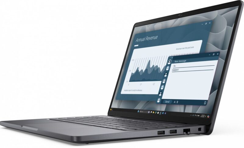Laptop Dell Pro 14 PC14255/AMD Ryzen 5 220/16GB/256GB CL35/14.0 FHD+/Radeon 740M/FgrPr/Cam & Mic/WLAN + BT/Backlit Kb/3 Cell/W11Pro