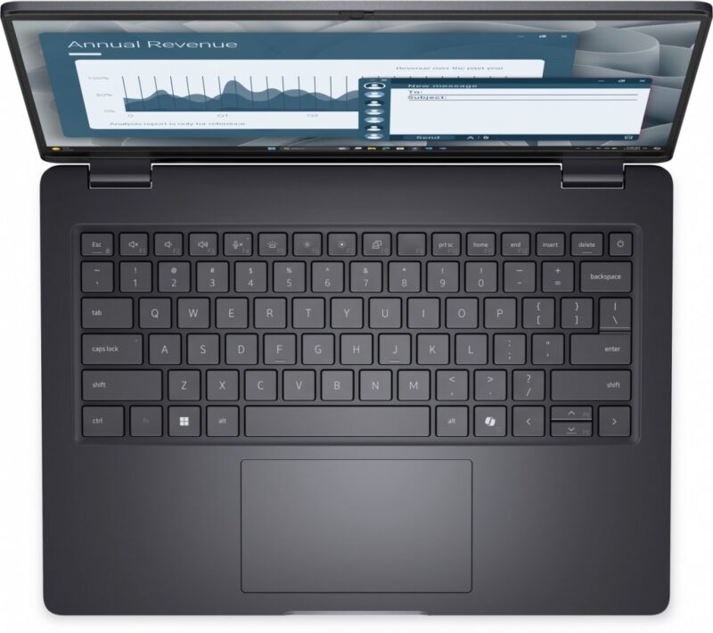 Laptop Dell Pro 14 PC14255/AMD Ryzen 5 220/16GB/256GB CL35/14.0 FHD+/Radeon 740M/FgrPr/Cam & Mic/WLAN + BT/Backlit Kb/3 Cell/W11Pro