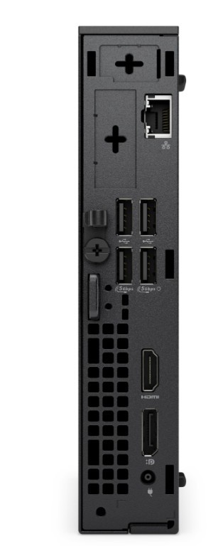 Komputer Dell Pro Micro QCM1255 W11Pro Ryzen 3 8300GE/8GB/512GB SSD CL25/Integrated/WLAN + BT/Kb/Mouse/3YPS