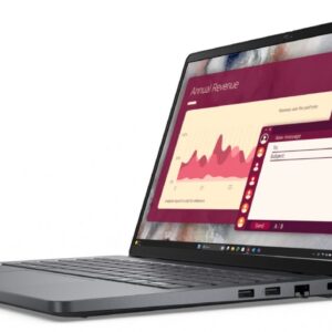Laptop Dell Pro 14 PC14250 W11P C3 100U/8GB/512GB CL25/14.0 FHD+/INT/FgrPr/FHD/IRCam/Mic/WLAN+BT/BcklKb/3C/3YPS Magnetite color, textured finish