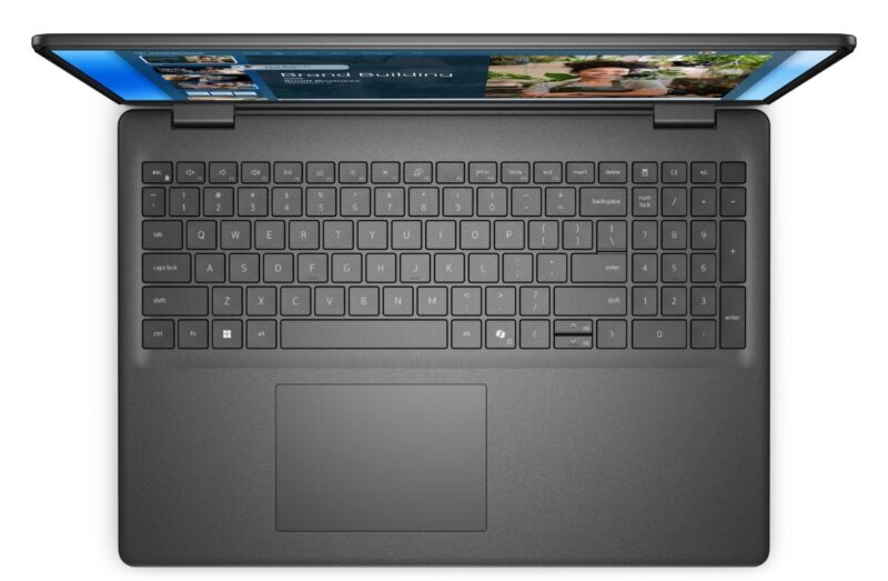 Laptop Dell 16 DC16250 W11P C7-150U/16GB/1TB/16.0 FHD+/Int/FgrPr/WLAN + BT/Backlit Kb/3 Cell/3YPS Carbon Black