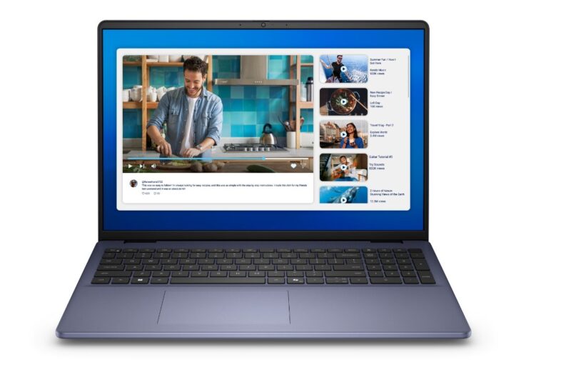 Laptop Dell 16 DC16251 W11P C7-150U/16GB/512GB/16.0 FHD+/Int/FgrPr/WLAN + BT/Backlit Kb/4 Cell/3YPS Midnight Blue