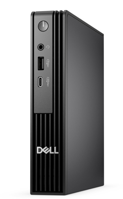 Komputer Dell Pro Micro QCM1255 W11Pro Ryzen 5 Pro 8600GE/1x16GB/512GB CL35/Integrated/WLAN + BT/Kb/65W/TPM/3YPS