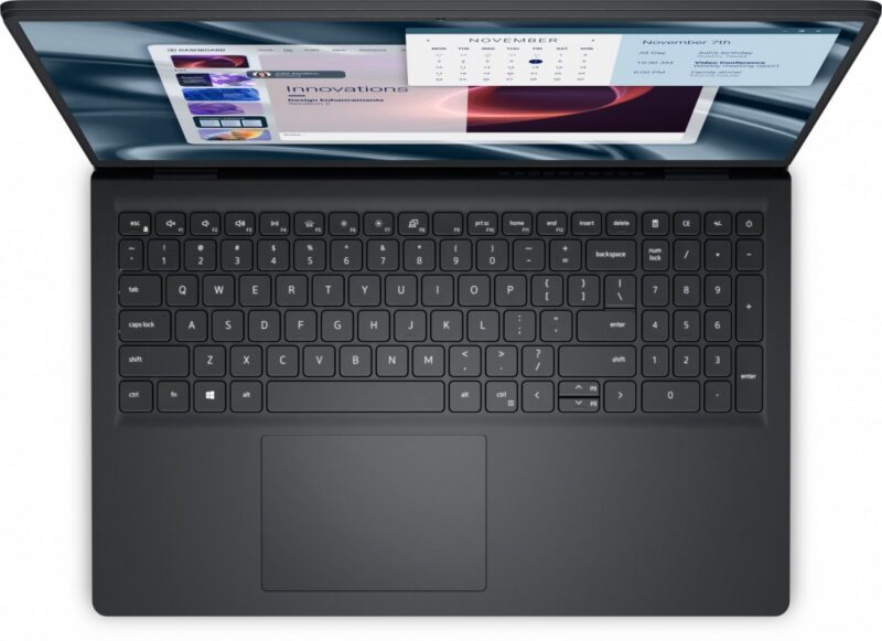 Laptop Dell Pro 15 Essential PV15255 W11P R3-7320U|8GB|512GB|AMD Radeon 610M|FgrPr|WLAN+BT|15.6 FHD|BcklKb|3C|65W|3YPS Carbon Black (Plastic)