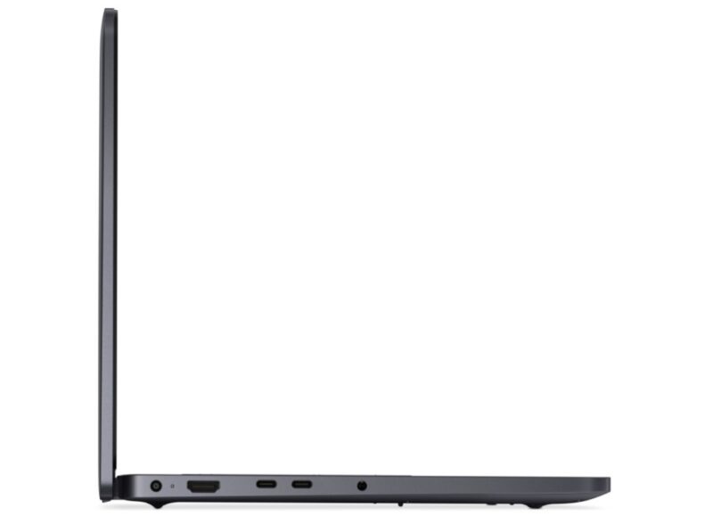 Laptop Dell Pro 14 PC14250 W11P C7 150U/16GB/512GB CL25/FgrPr/FHD IR Cam&Mic/WLAN+BT|14.0 FHD+|BcklKb/3C/65W/3YPS Magnetite color, textured finish