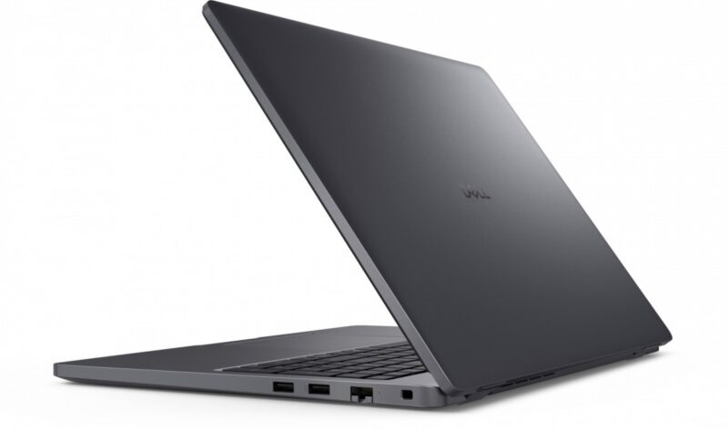 Laptop Dell Pro 16 PC16255 W11P Ryzen 5 PRO 215/16GB/512GB CL25/FgPr/FHD IR Cam&Mic/WLAN+BT/16.0FHD+/BcklKb/3C/65W/3YPS Magnetite color, textured fini