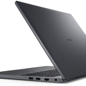Laptop Dell Pro 16 PC16250 W11P C7 150U/16GB/512GB CL25/FgrPr/FHD IR Cam&Mic/WLAN+BT/16.0 FHD+/BcklKb/3C/3YPS Magnetite color, textured finish