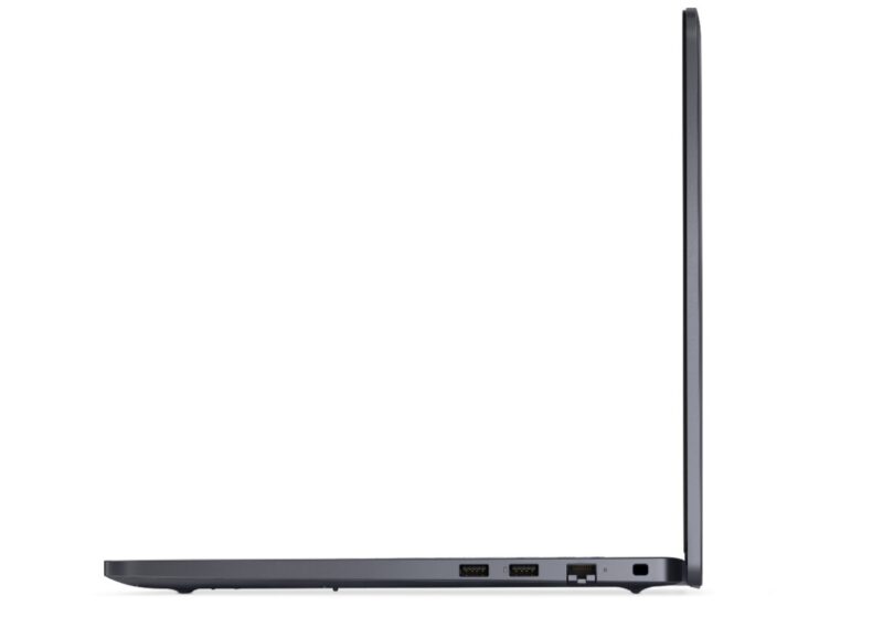 Laptop Dell Pro 16 PC16250 W11P C7 150U/16GB/512GB CL25/FgrPr/FHD IR Cam&Mic/WLAN+BT/16.0 FHD+/BcklKb/3C/3YPS Magnetite color, textured finish